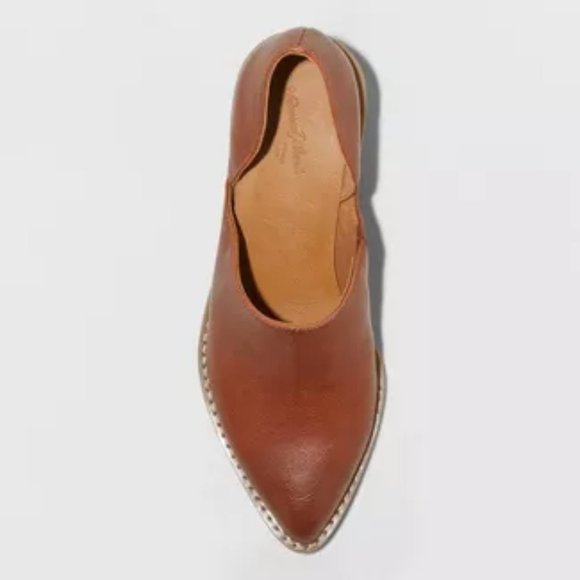 Women's Rylie Faux Leather Heeled Open Bootie - Picture 3 of 3